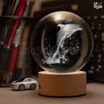 Lampara cristal Delfin