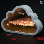 Lámpara tulipán nube conectada