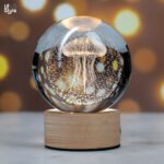 Lámpara cristal medusa