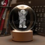 Lámpara de cristal Astronauta