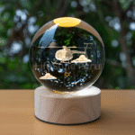 Lámpara cristal helicóptero