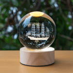 Lámpara cristal barco