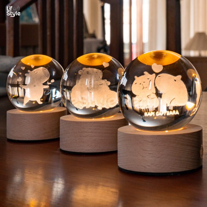 Lámpara Cristal Capibara - Imagen 3