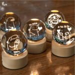 Lámpara Cristal meme Flork