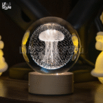 Lámpara cristal medusa