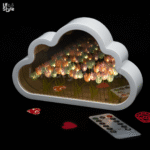 Lámpara tulipán nube control