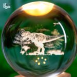 Lámpara cristal dinosaurio - Imagen 2