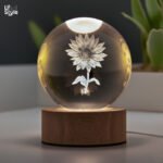 Lámpara Cristal Girasoles - Imagen 3