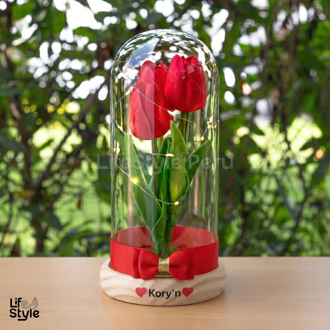 lampara cupula tulipan 1 Lampara Tulipan Cupula - Imagen 1