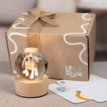 Lámpara personalizada esfera con foto